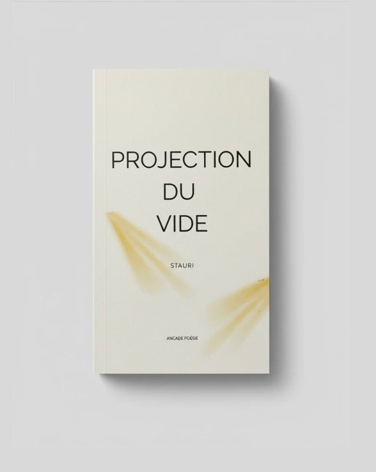Projection du vide - Stauri | Recueil de poésie